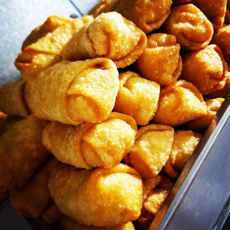 Roast Pork Egg Roll